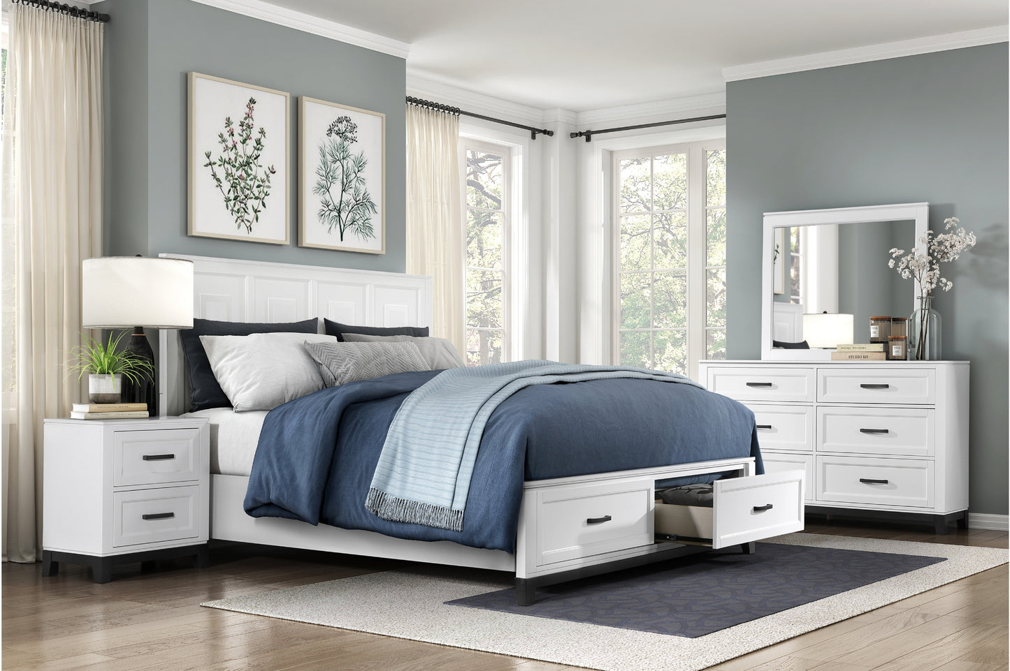 1450WH Bedroom-Garretson Collection