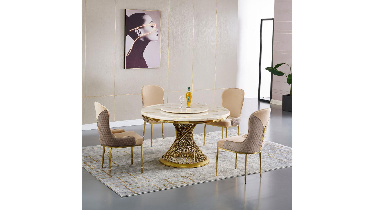 1530 - AYLA- Dining table - Cream
