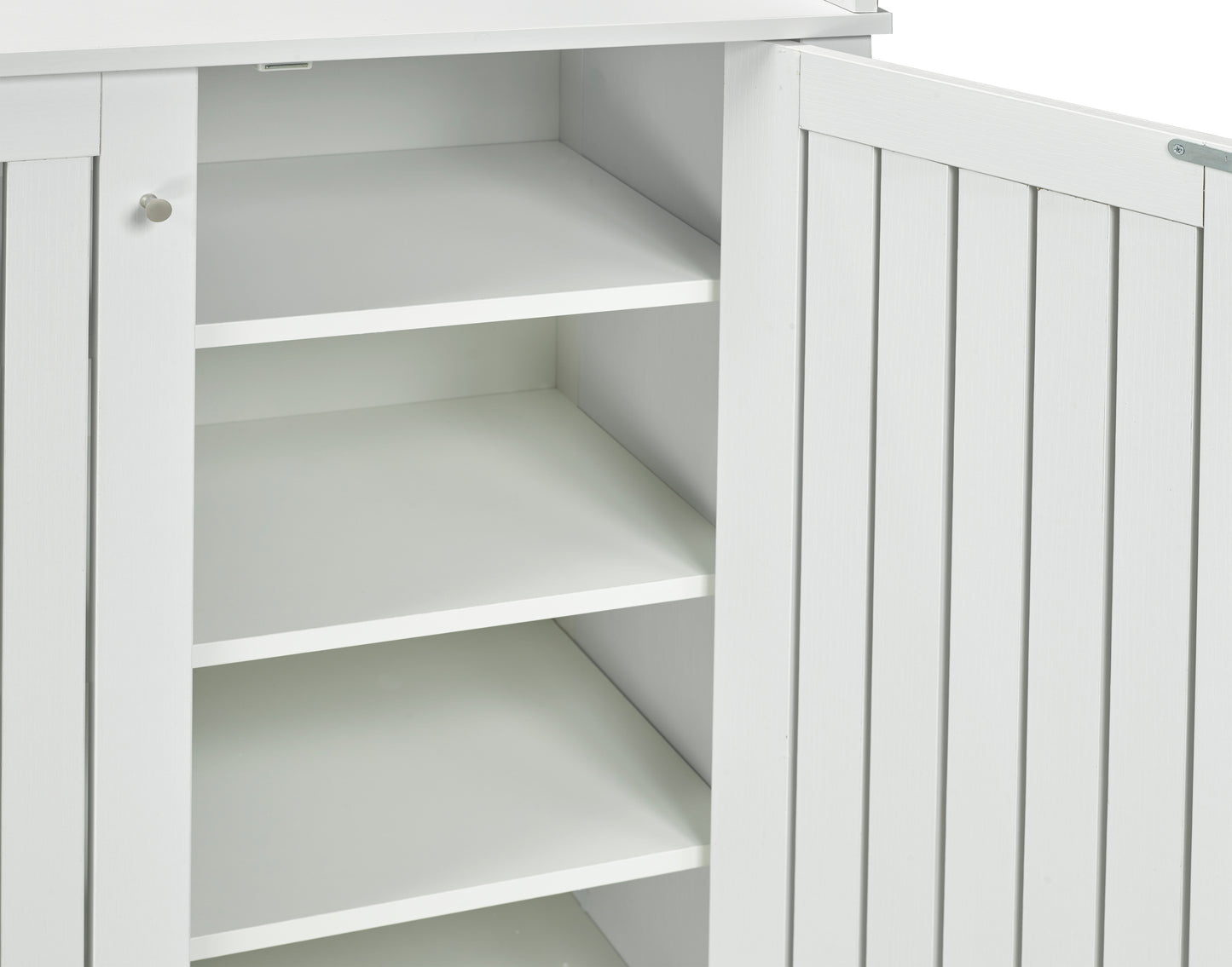 SHOE CABINET - WHITE- 18013