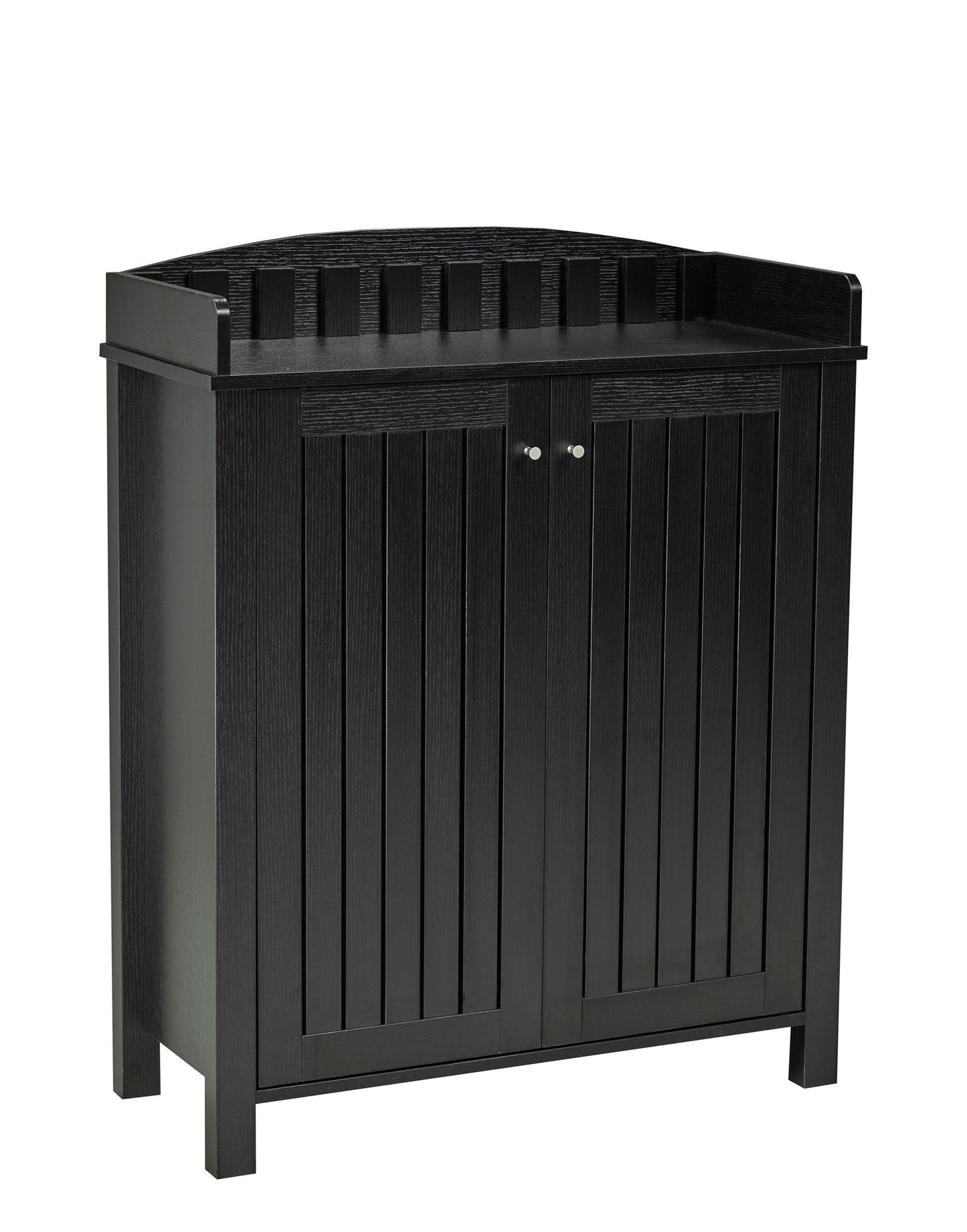 SHOE CABINET - BLACK - 151154-BLK