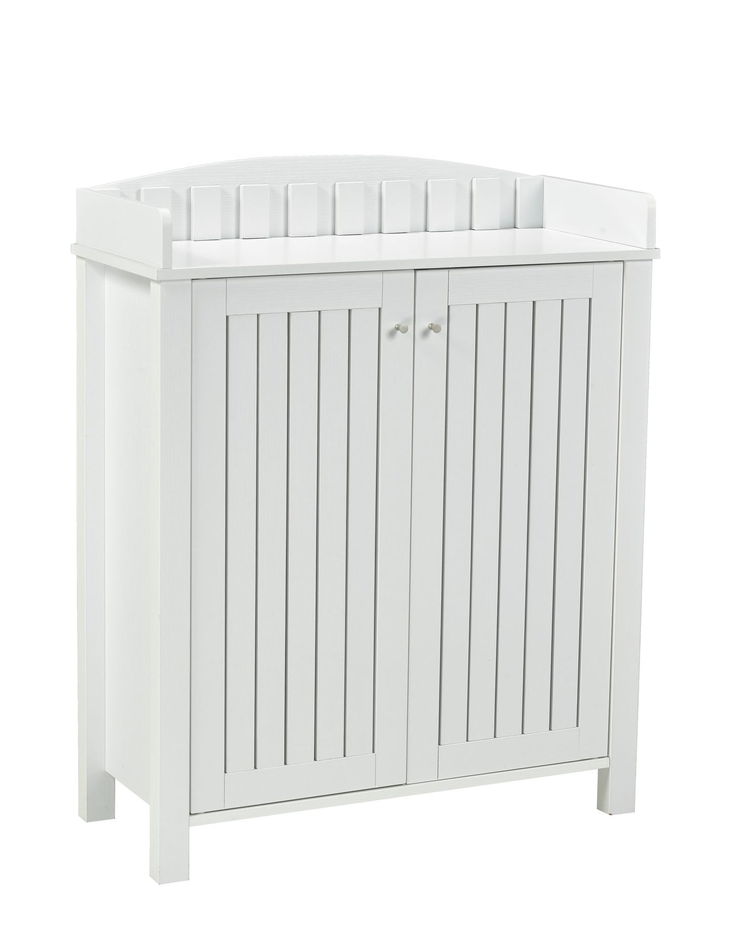 SHOE CABINET - WHITE- 18013