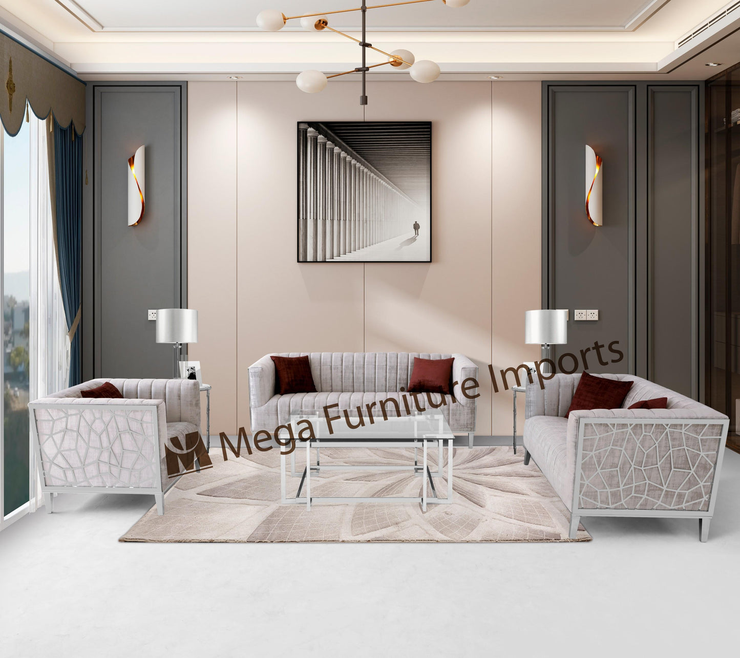 3725 ARIEL – SOFA SET