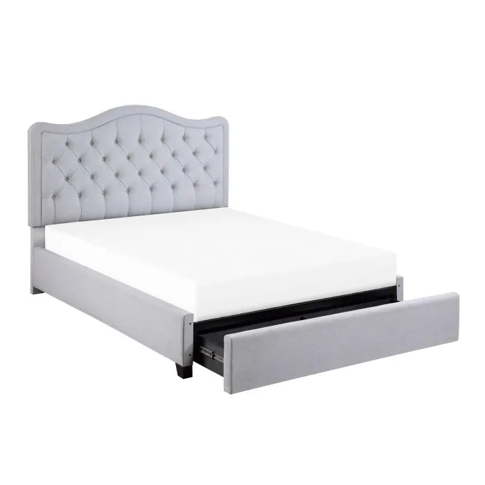 1642- King Storage Bed