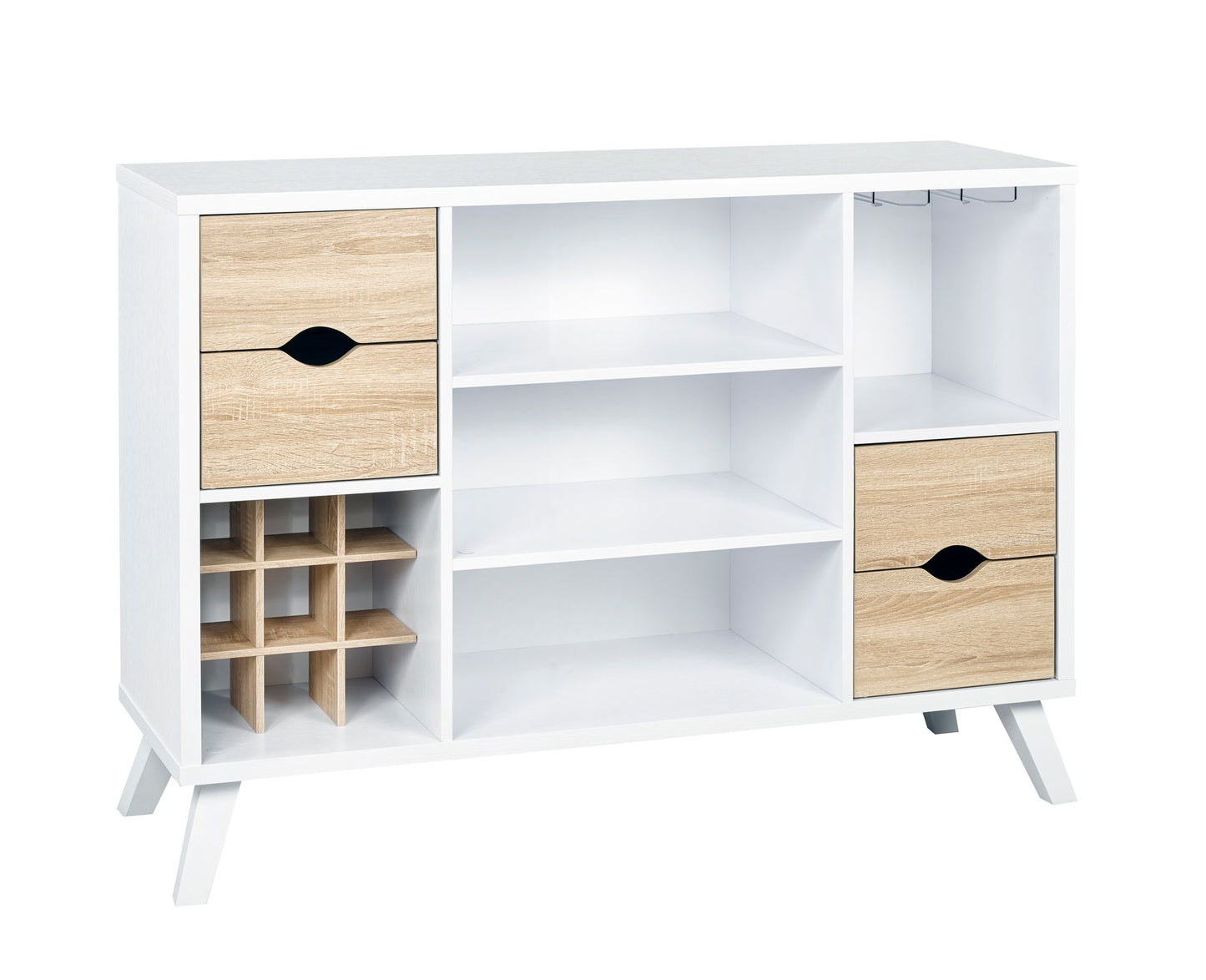 BUFFET/SERVER - WHITE/OAK - 18014