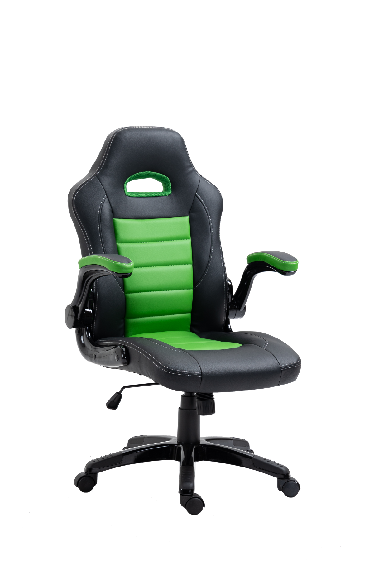 GAMING CHAIR - BLACK/GREEN- 3805