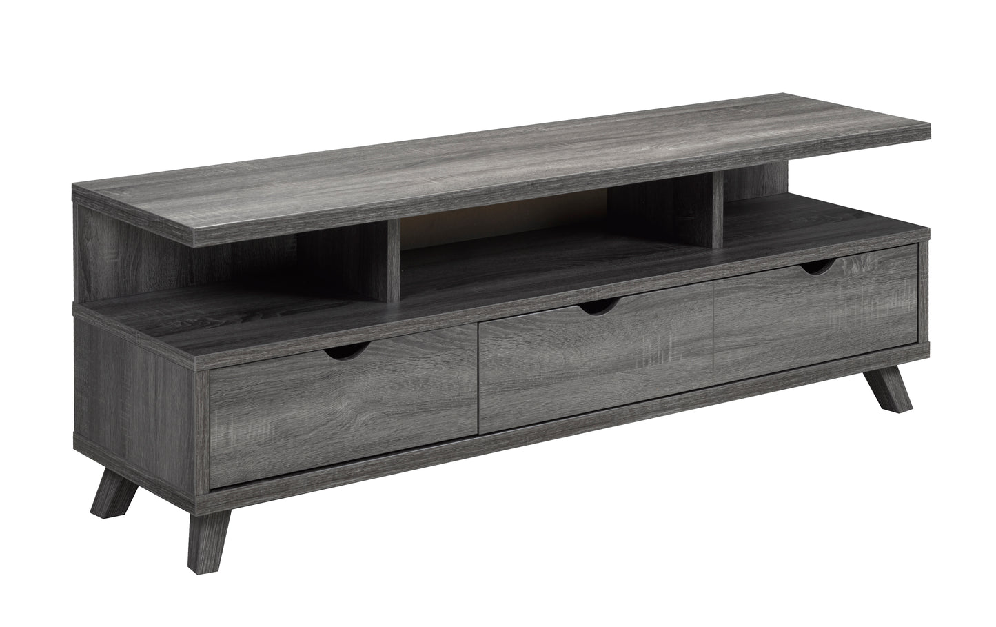 60'' TV STAND - GREY - 18001