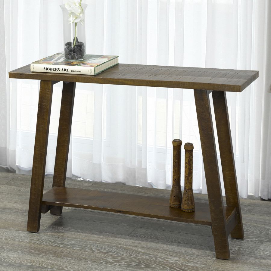 Volsa Console Table in Walnut