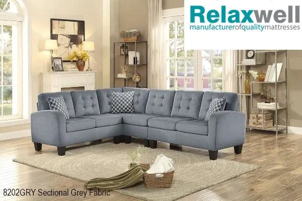 8202GRY- SECTIONAL