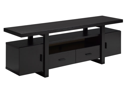 60'' TV STAND - DARK CHERRY - 18019