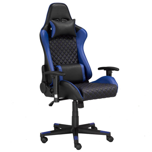 GAMING CHAIR - BLACK/BLUE- 3801