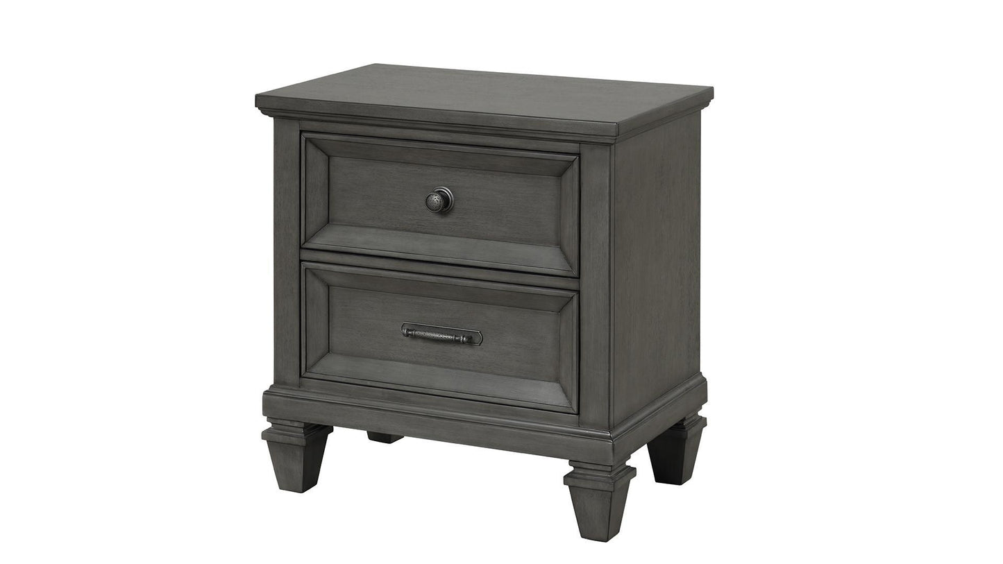 1251 - HAMILTON - NIGHT STAND - Gray