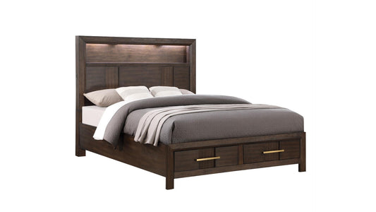 Kenzo Bed Walnut