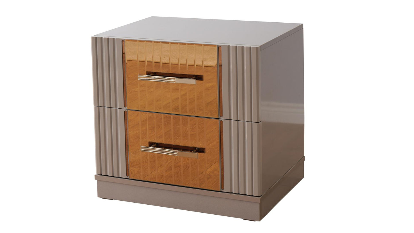 1341 - LORENZO NIGHT STAND - GREY