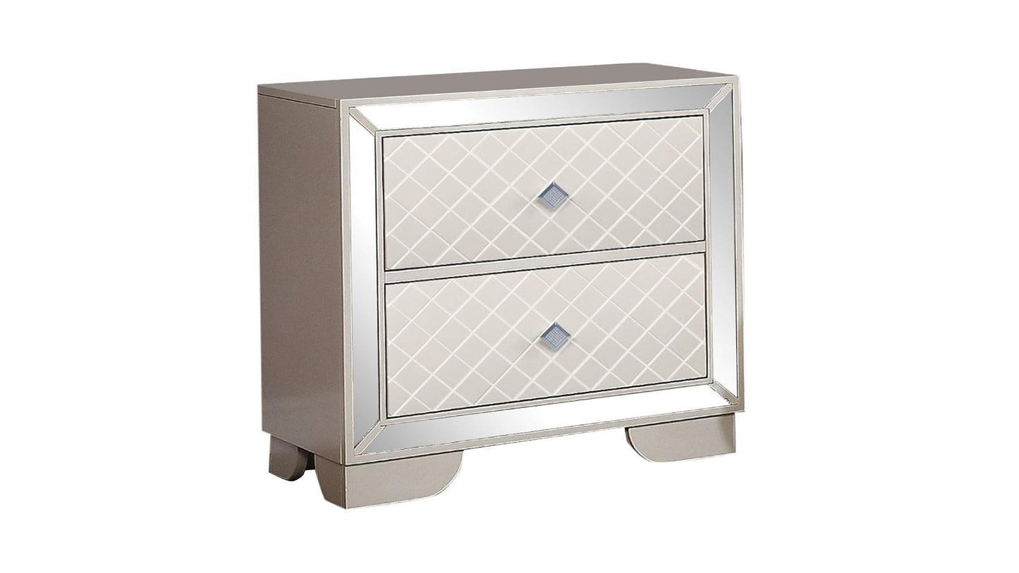 1221 - MADISON - NIGHT STAND - BEIGE