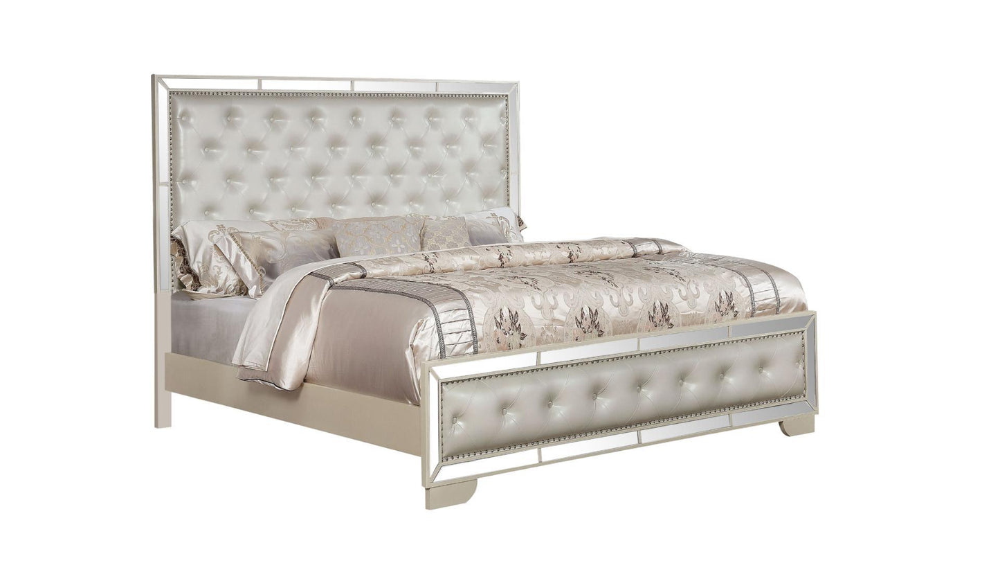 1221 - MADISON - Bed - BEIGE