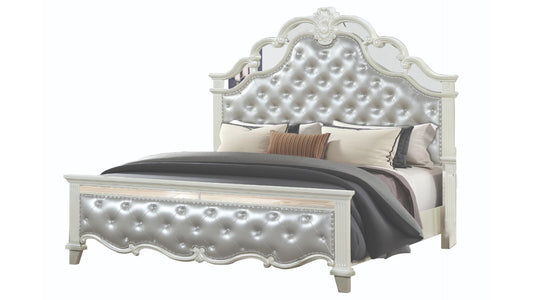 1381 - MILAN - Bed - MILKY WHITE