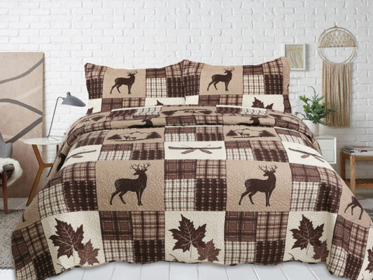 Pinsonic Printed Quilt Set - PIP38