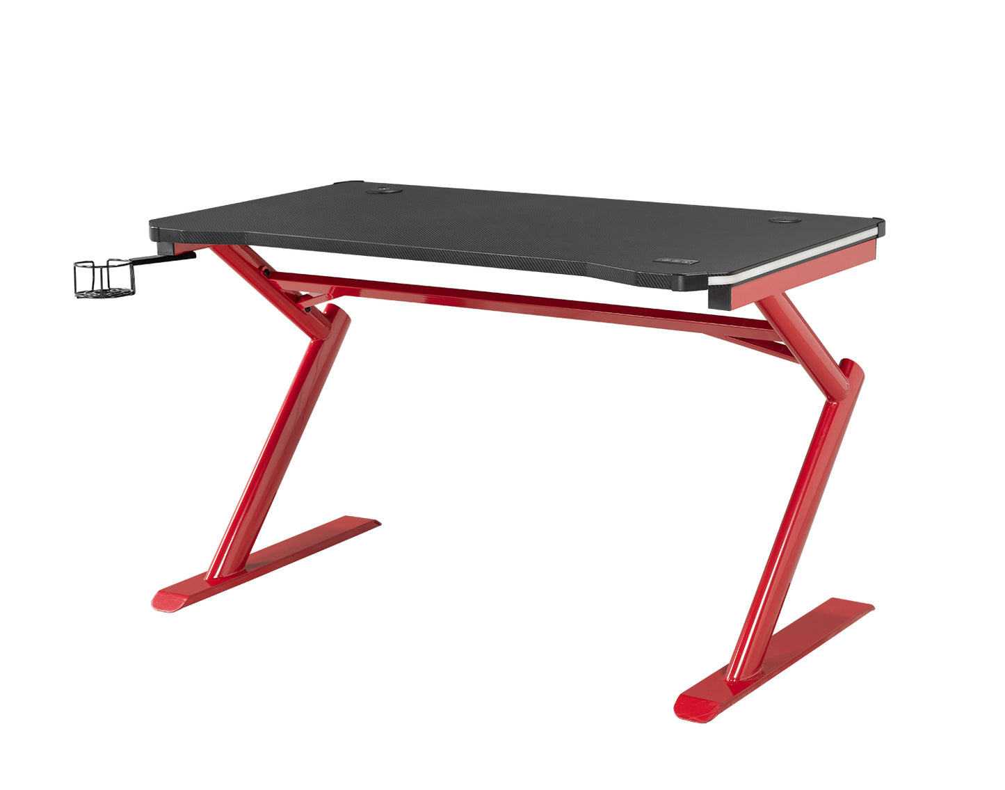 GAMING DESK - BLACK/RED - 8028