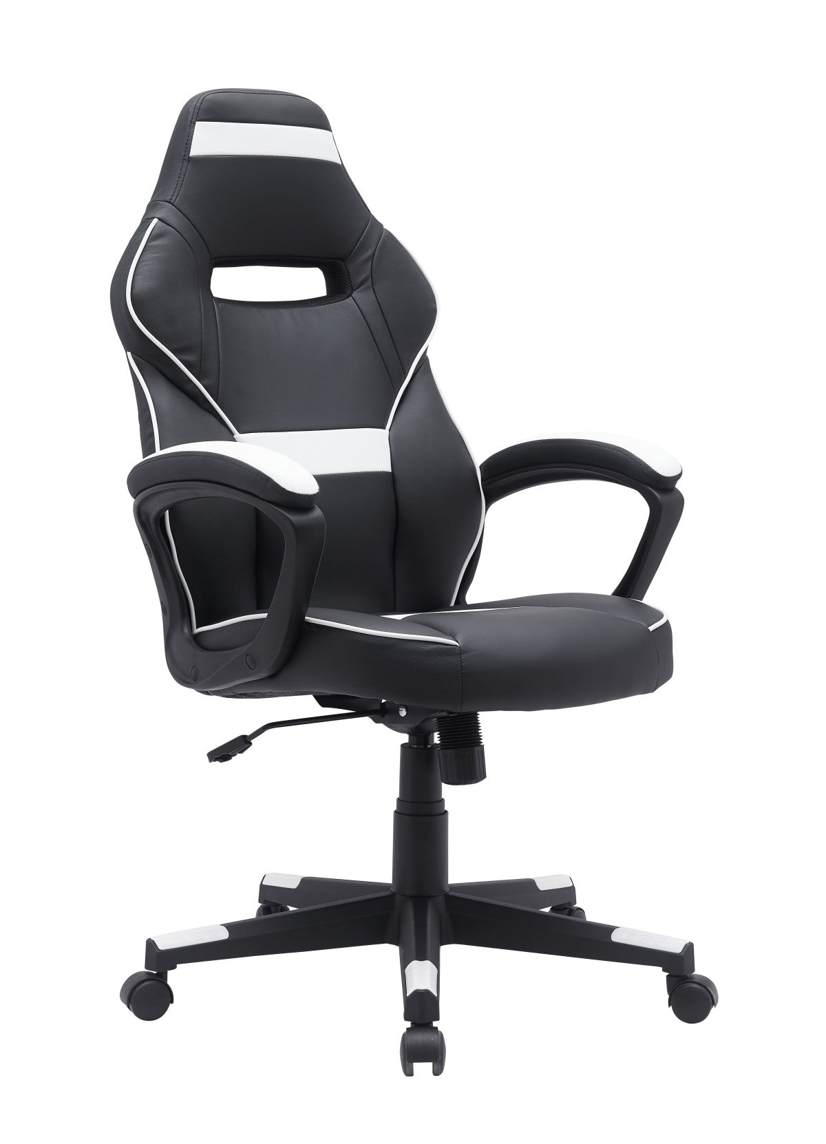 GAMING CHAIR - BLACK/WHITE- KMX-1397H