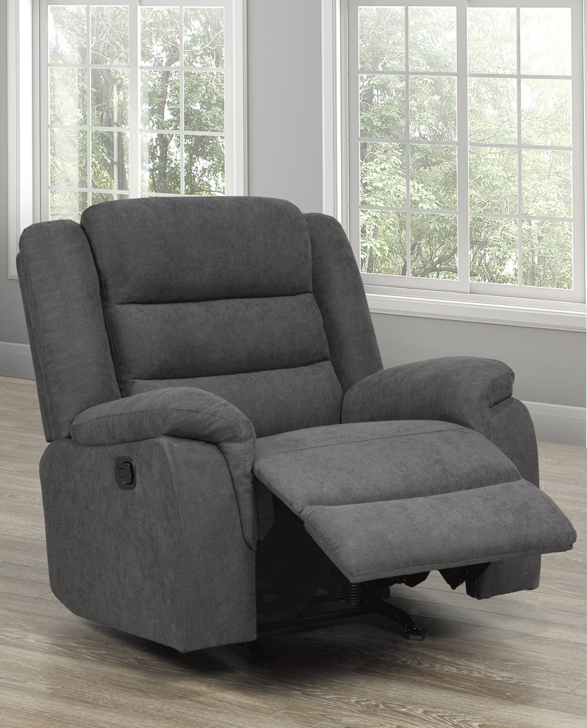 ROCKER/RECLINER - GREY - HS-6899C