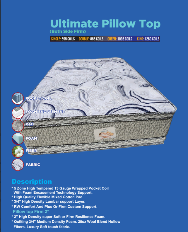 ULTIMATE Pillow Top